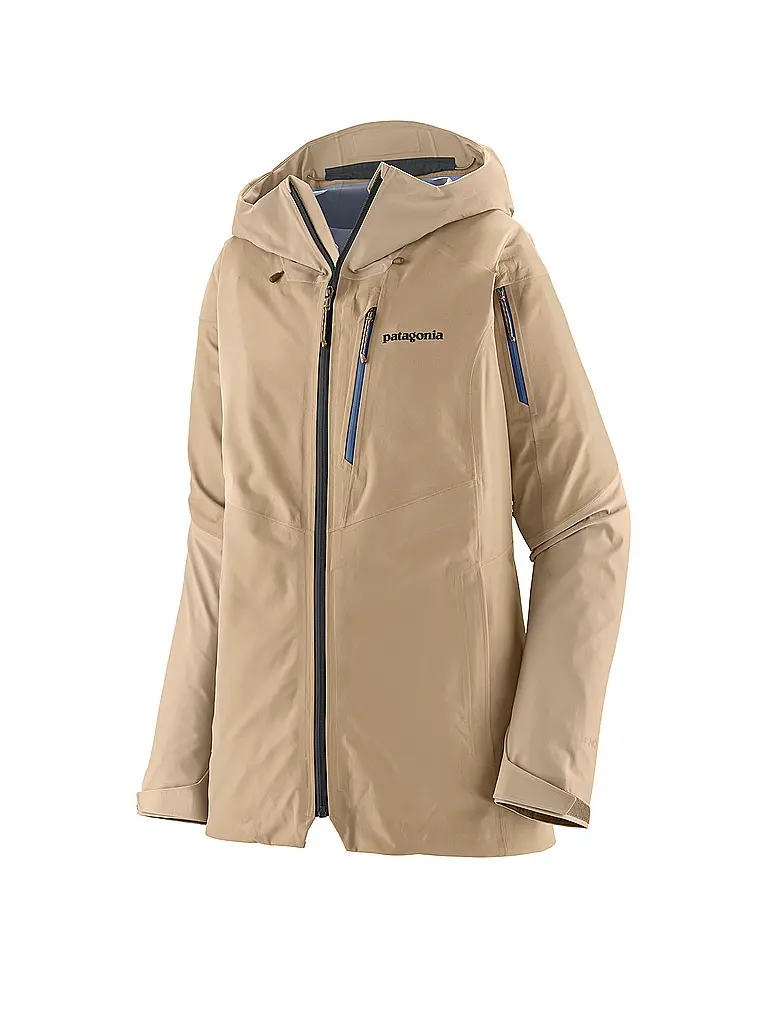 PATAGONIA | Veste de randonnée pour femme Snowdrifter 3L à capuche | Beige