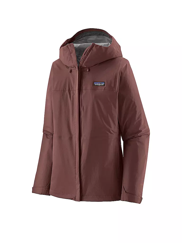 PATAGONIA | Veste de randonnée Torrentshell 3L pour femme | Rouge foncé