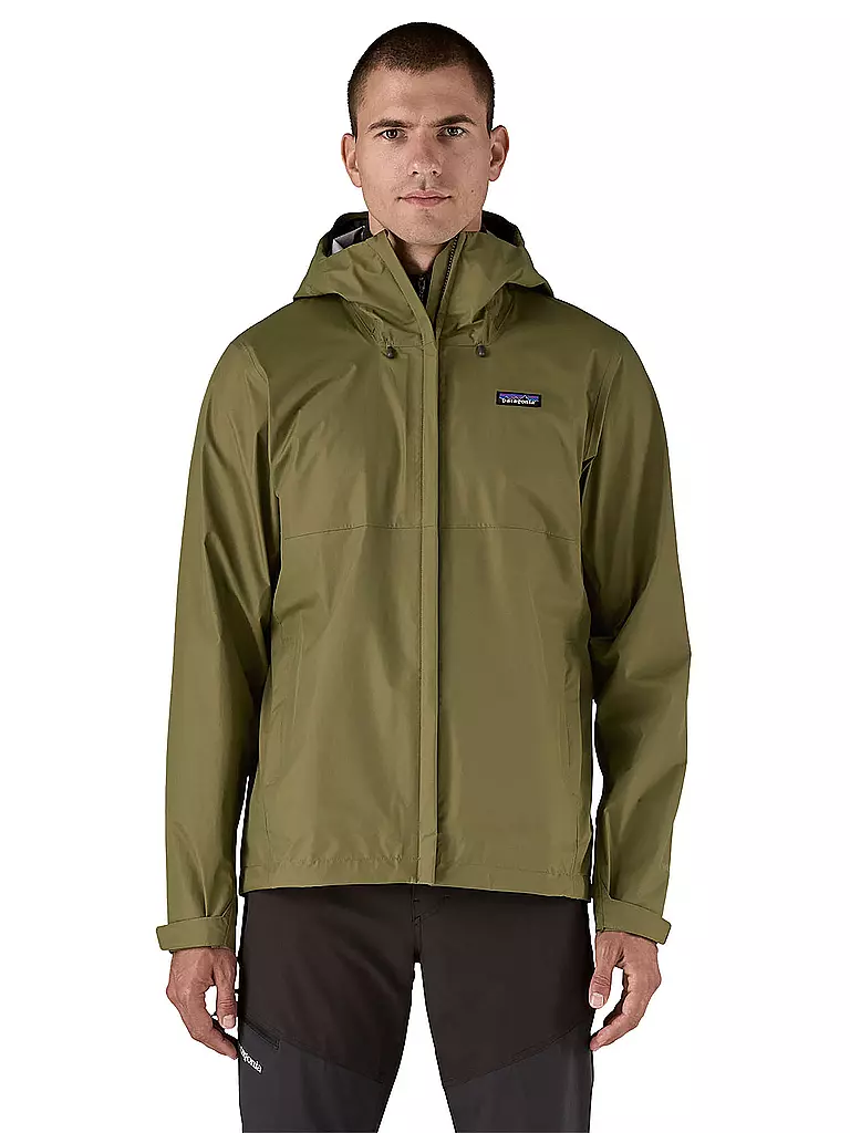 PATAGONIA | Veste de randonnée Torrentshell 3L pour homme | Olive
