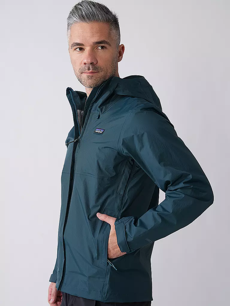 PATAGONIA | Veste de randonnée Torrentshell 3L pour hommes | Bleu foncé