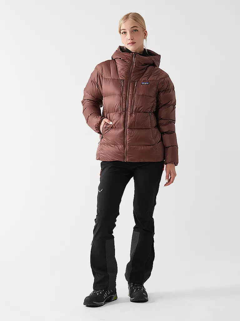 PATAGONIA | Veste isolante à capuche en duvet Fitz Roy pour femmes | Baie