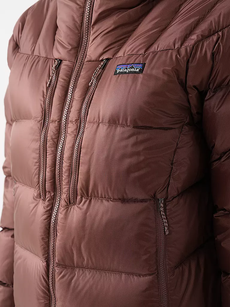 PATAGONIA | Veste isolante à capuche en duvet Fitz Roy pour femmes | Baie