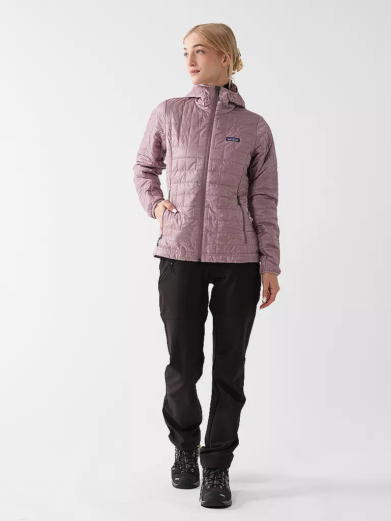 PATAGONIA | Veste isolante à capuche Nano Puff® pour femmes | Rose