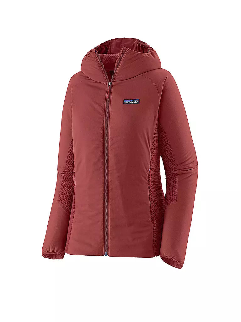 PATAGONIA | Veste isolante pour femme Nano-Air® Light Hybrid Hoodie | Rouge foncé