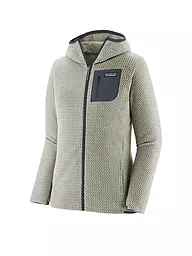 PATAGONIA | Veste polaire zippée à capuche R1® Air pour femme | Crème