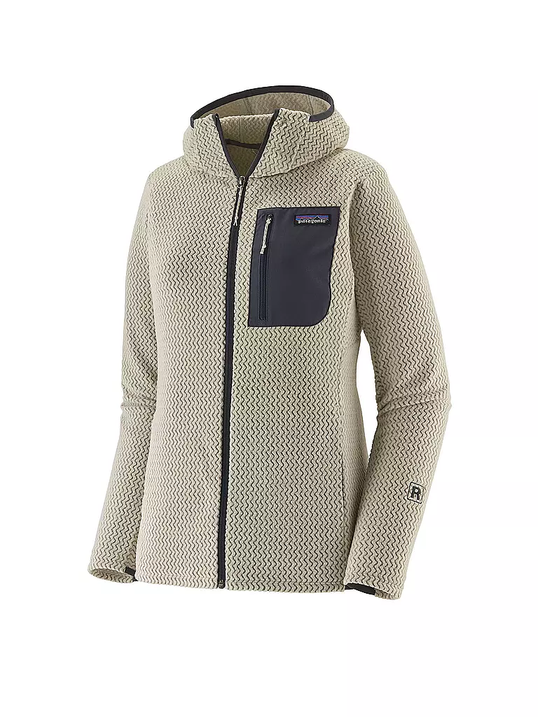 PATAGONIA | Veste polaire femme R1® Air Full-Zip Hoodie | Beige
