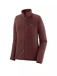 PATAGONIA | Veste polaire thermique R1® pour femme | Rouge foncé