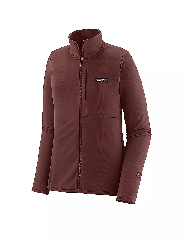 PATAGONIA | Veste polaire thermique R1® pour femme | Rouge foncé