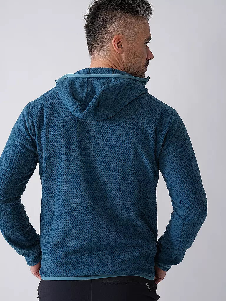 PATAGONIA | Veste polaire zippée à capuche R1® Air pour homme | Pétrole