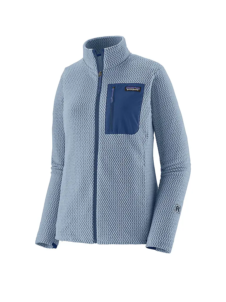 PATAGONIA | Veste polaire zippée intégrale R1® Air pour femme | Bleu clair