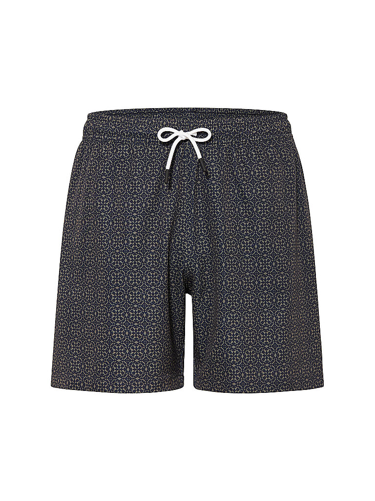 Short de bain imprimé olive L