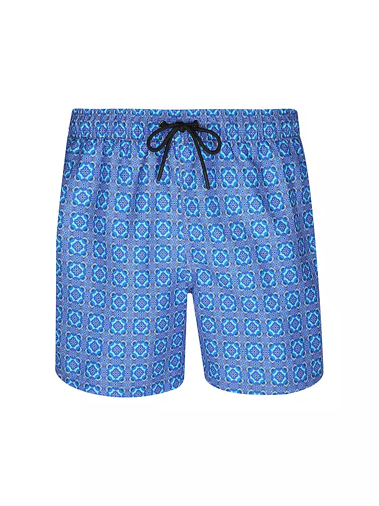 PAUL | Herren Badeshort Printed | Bleu