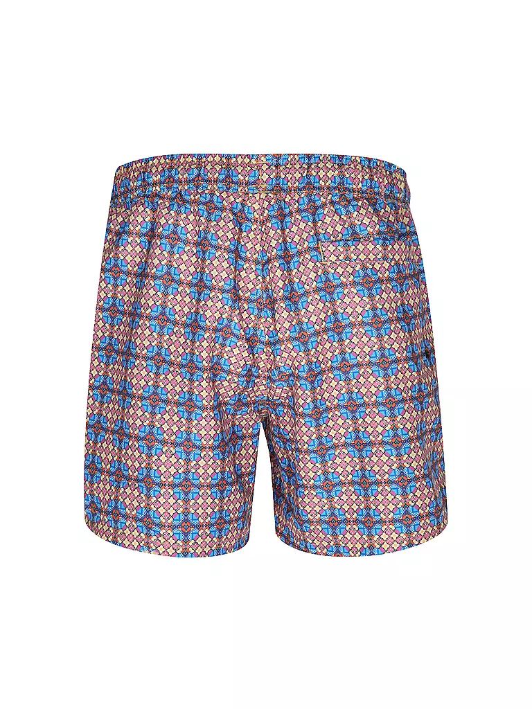 PAUL | Herren Badeshort Printed | Jaune