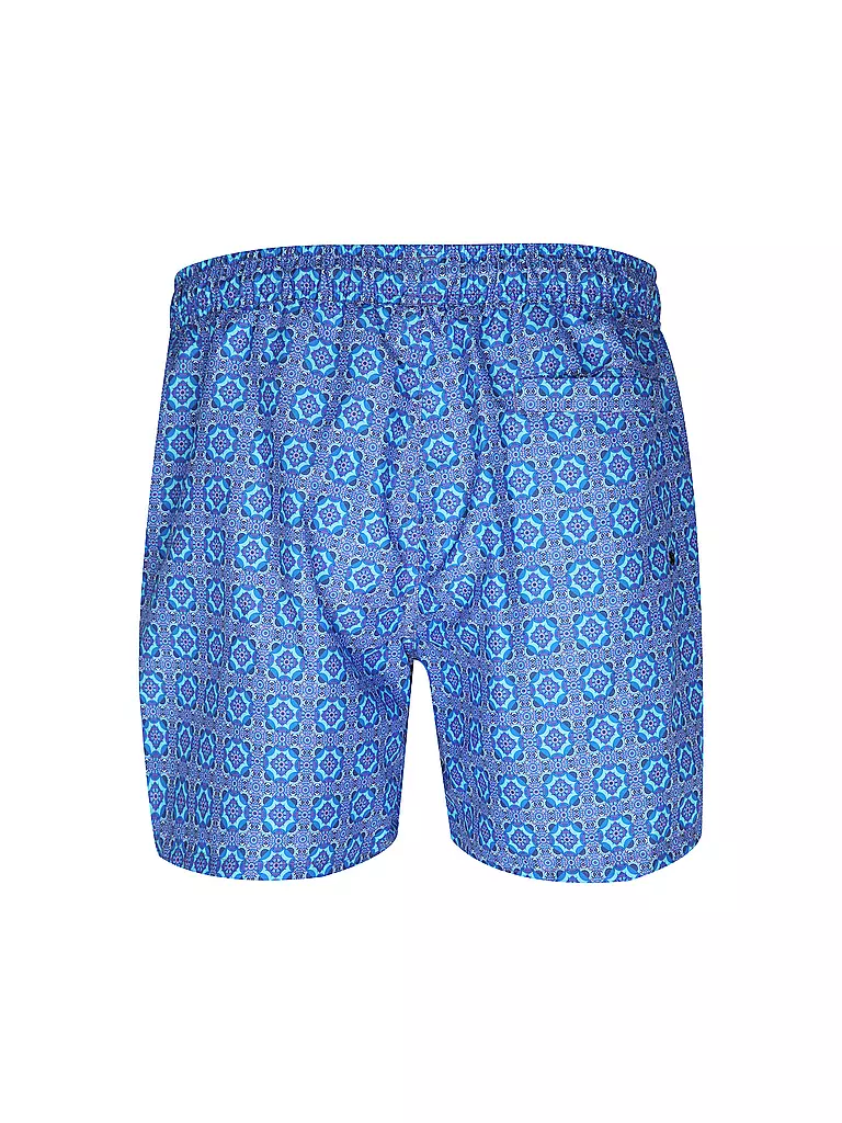 PAUL | Herren Badeshort Printed | Bleu
