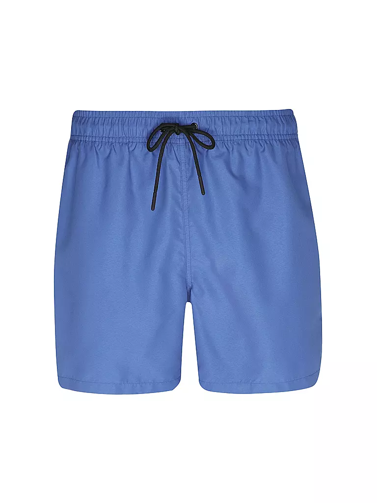 PAUL | Short de bain uni pour hommes | Bleu foncé