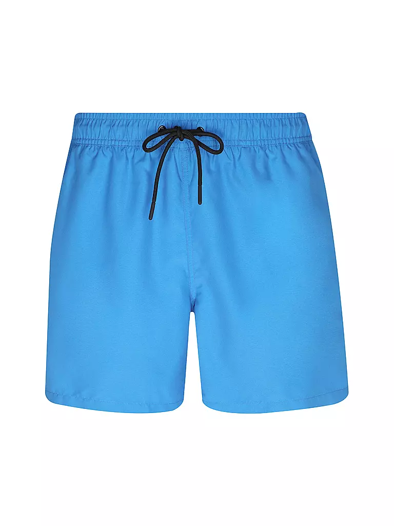 PAUL | Short de bain uni pour hommes | Bleu