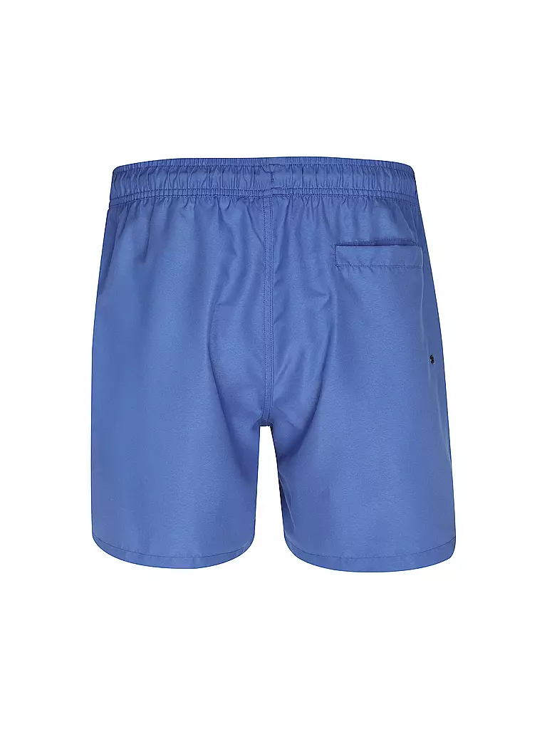 PAUL | Short de bain uni pour hommes | Bleu foncé