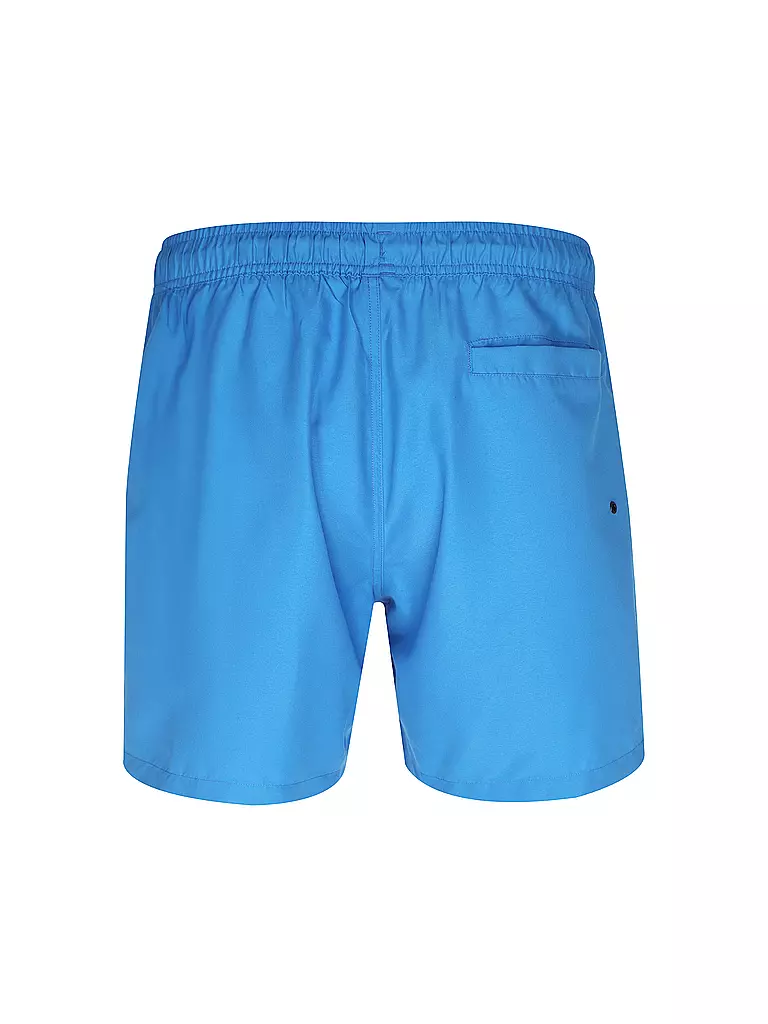 PAUL | Short de bain uni pour hommes | Bleu