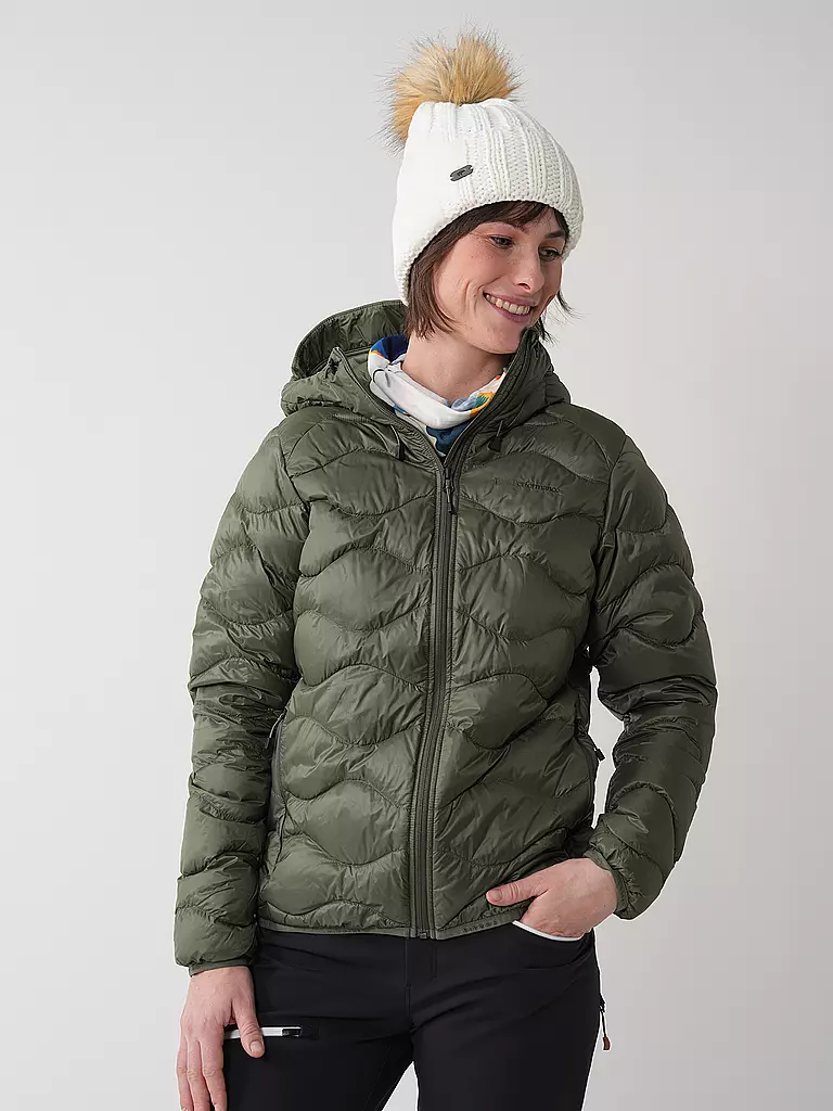 PEAK PERFORMANCE | Damen Daunenjacke Helium Down Hoodie | Olive