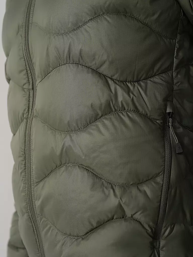 PEAK PERFORMANCE | Damen Daunenjacke Helium Down Hoodie | Olive