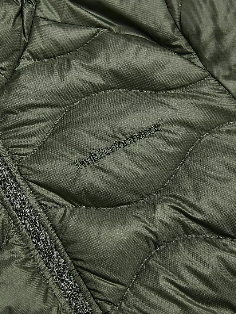 PEAK PERFORMANCE | Damen Daunenjacke Helium Down Hoodie | Olive