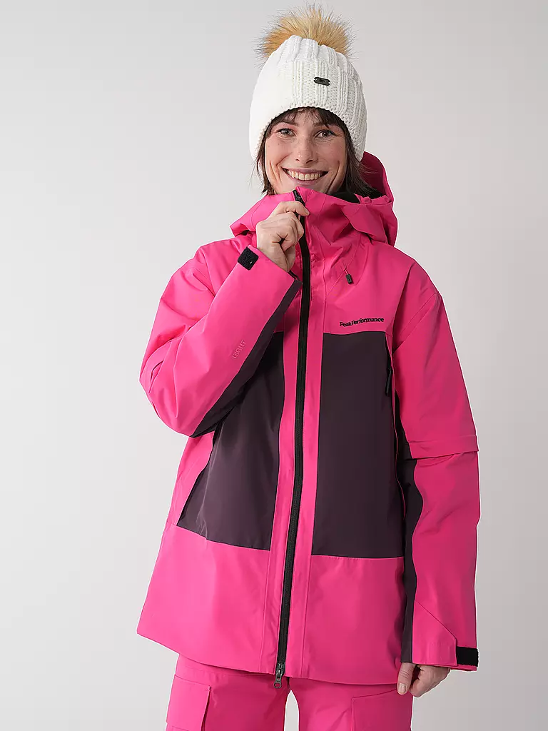 PEAK PERFORMANCE | Damen Skijacke Edge Insulated | Rose vif
