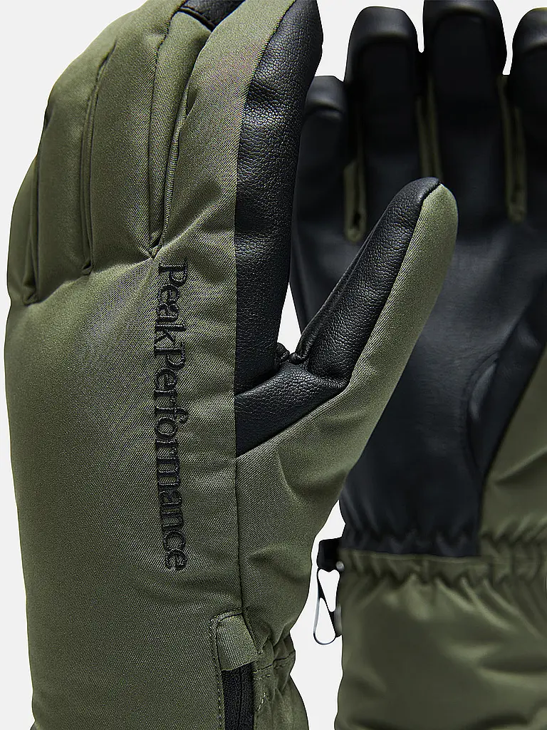 PEAK PERFORMANCE | Gants de ski homme Unite | Olive