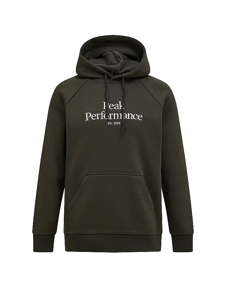 PEAK PERFORMANCE | Hoodie Original Homme | Olive
