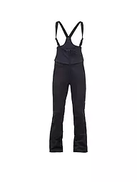 PEAK PERFORMANCE | Pantalon de ski femme Softshell Stretch à bavette | Noir