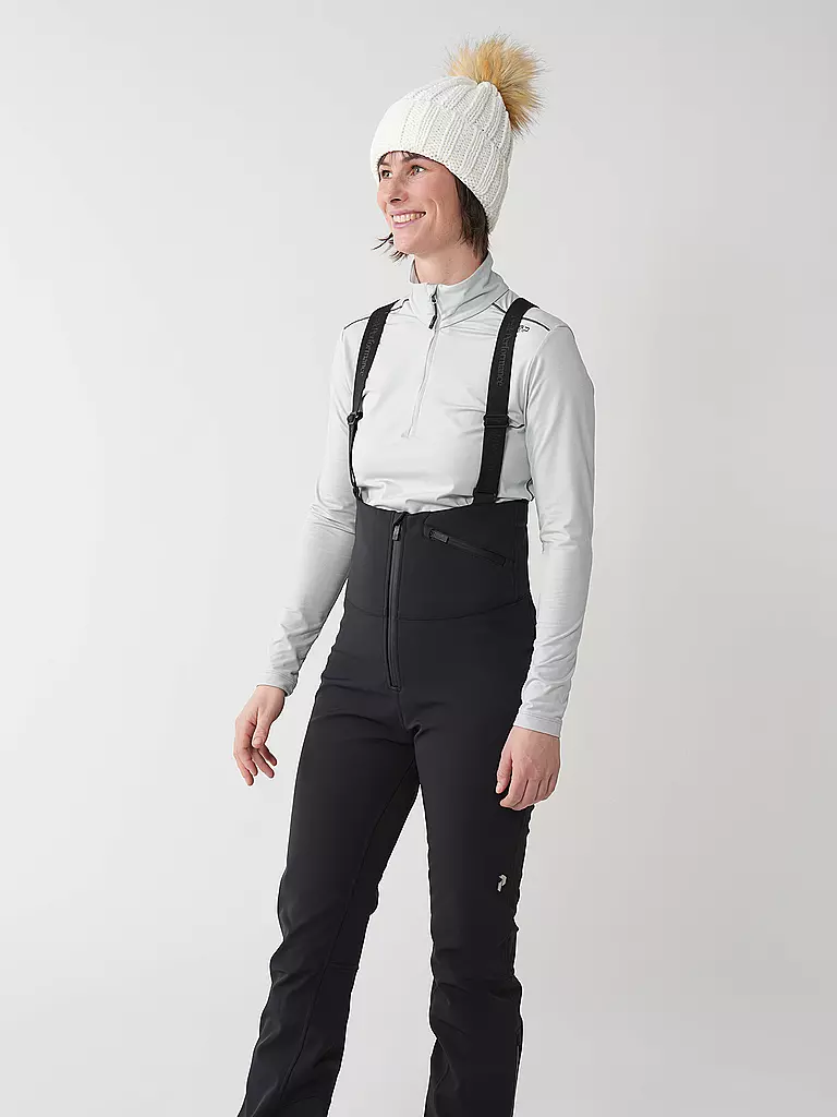 PEAK PERFORMANCE | Pantalon de ski femme Softshell Stretch à bavette |
