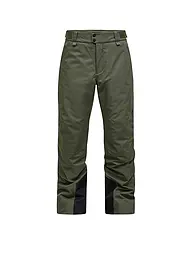 PEAK PERFORMANCE | Pantalon de ski isolé Maroon pour hommes | Olive