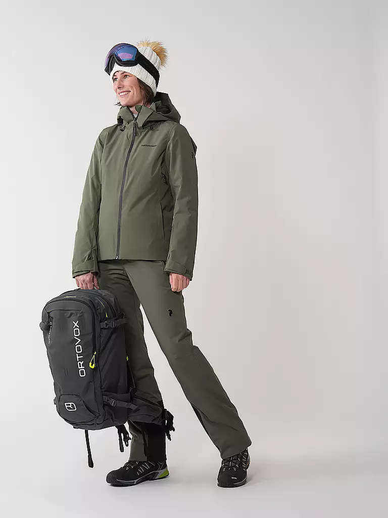 PEAK PERFORMANCE | Pantalon de ski Shred pour femme | Olive