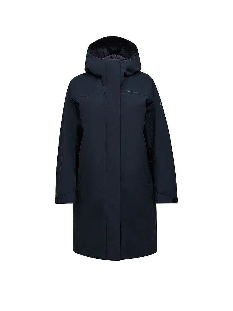 PEAK PERFORMANCE | Parka Femme Treeline HIPE® 2L Insulated | Noir