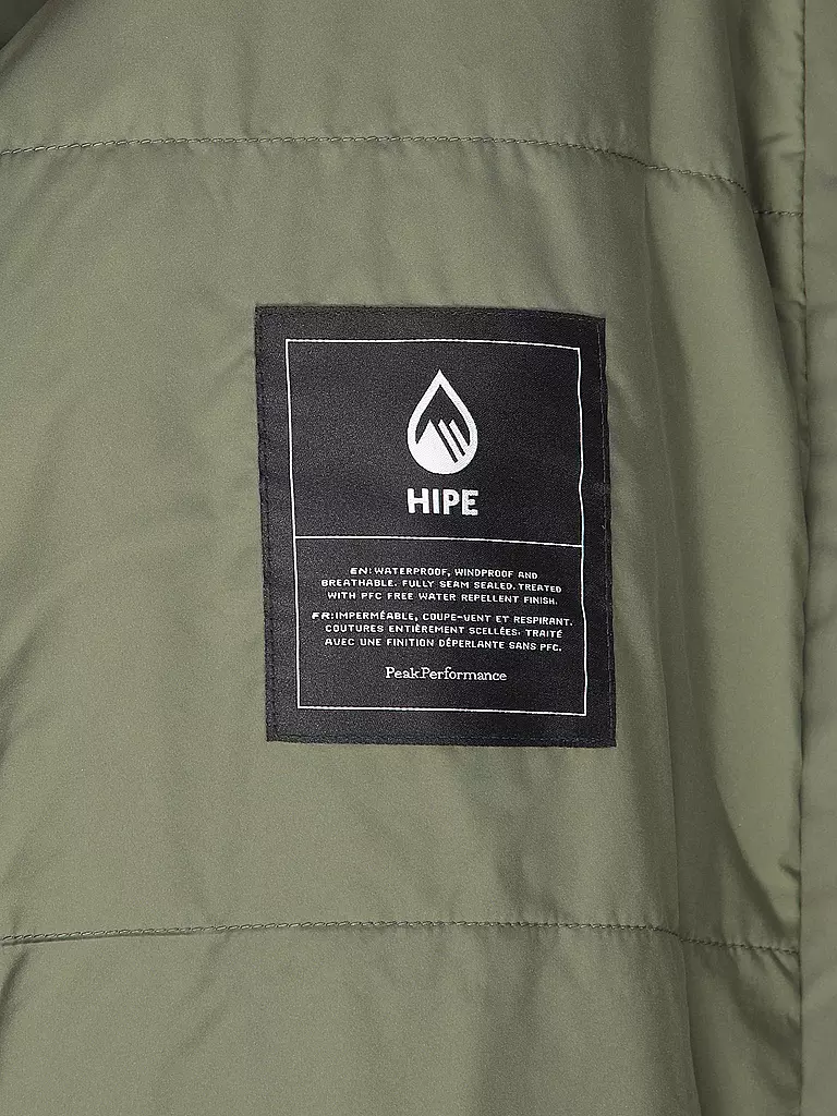 PEAK PERFORMANCE | Parka Treeline Insulated Homme | Olive
