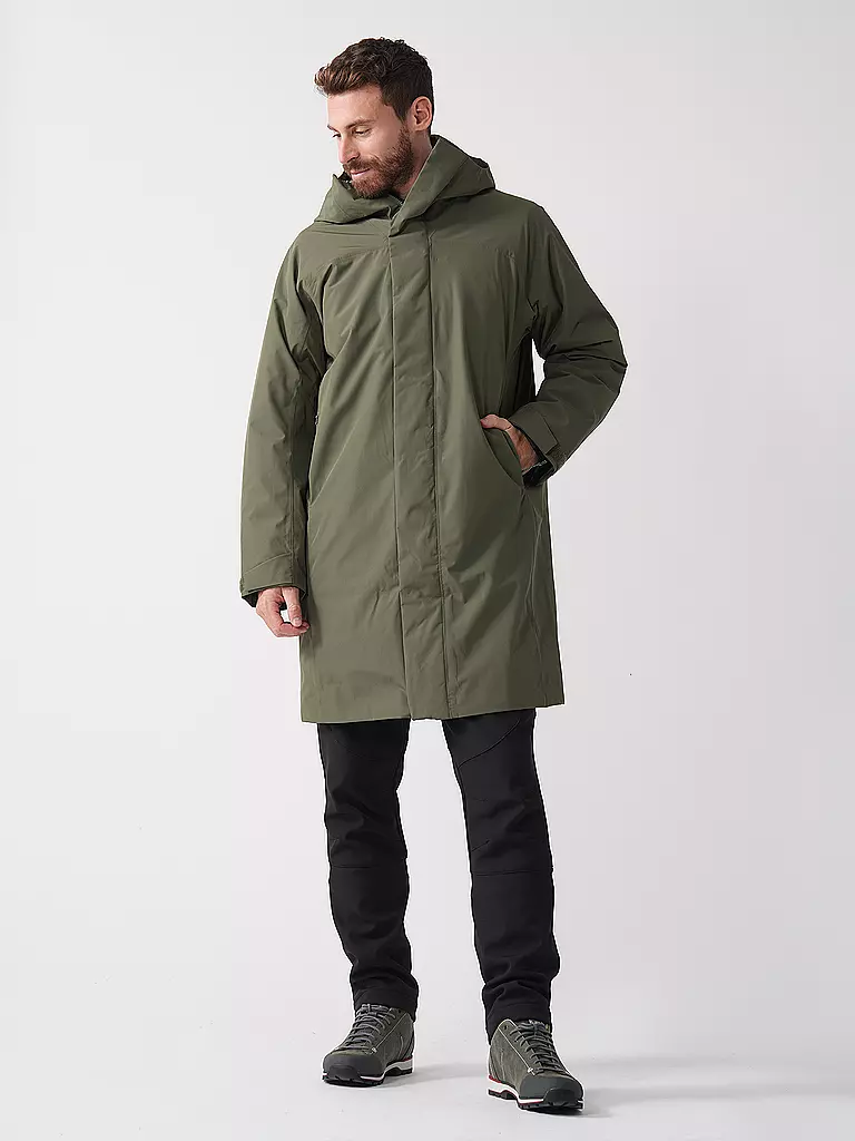 PEAK PERFORMANCE | Parka Treeline Insulated Homme | Olive