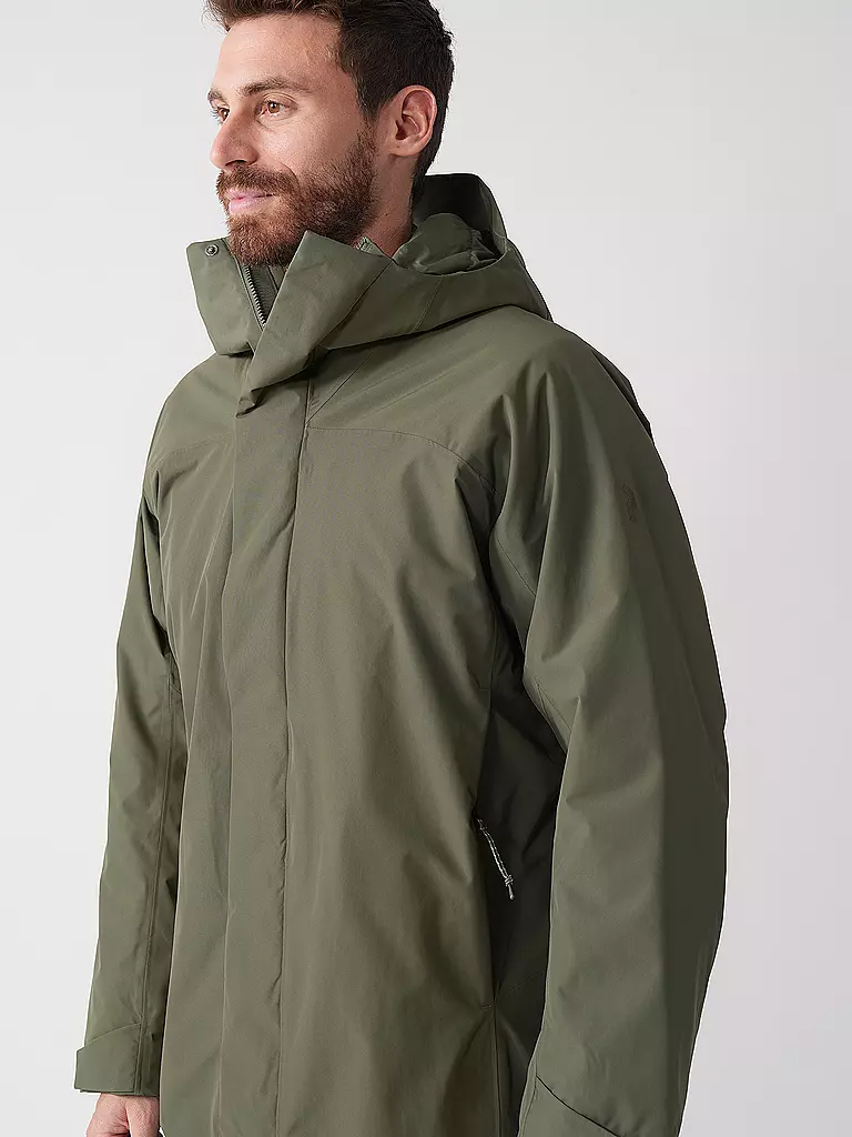 PEAK PERFORMANCE | Parka Treeline Insulated Homme | Olive