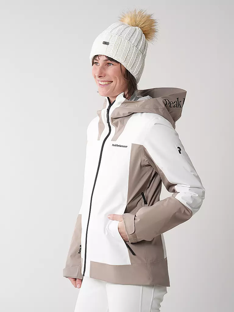 PEAK PERFORMANCE | Veste de ski femme Rider Tech Insulated | Crème