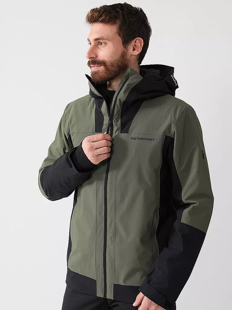 PEAK PERFORMANCE | Veste de ski isolée Rider Tech pour homme | Olive