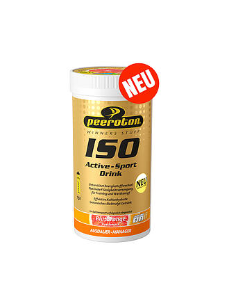 PEEROTON | Boisson isotonique en poudre Iso Active Orange Sanguine 300g