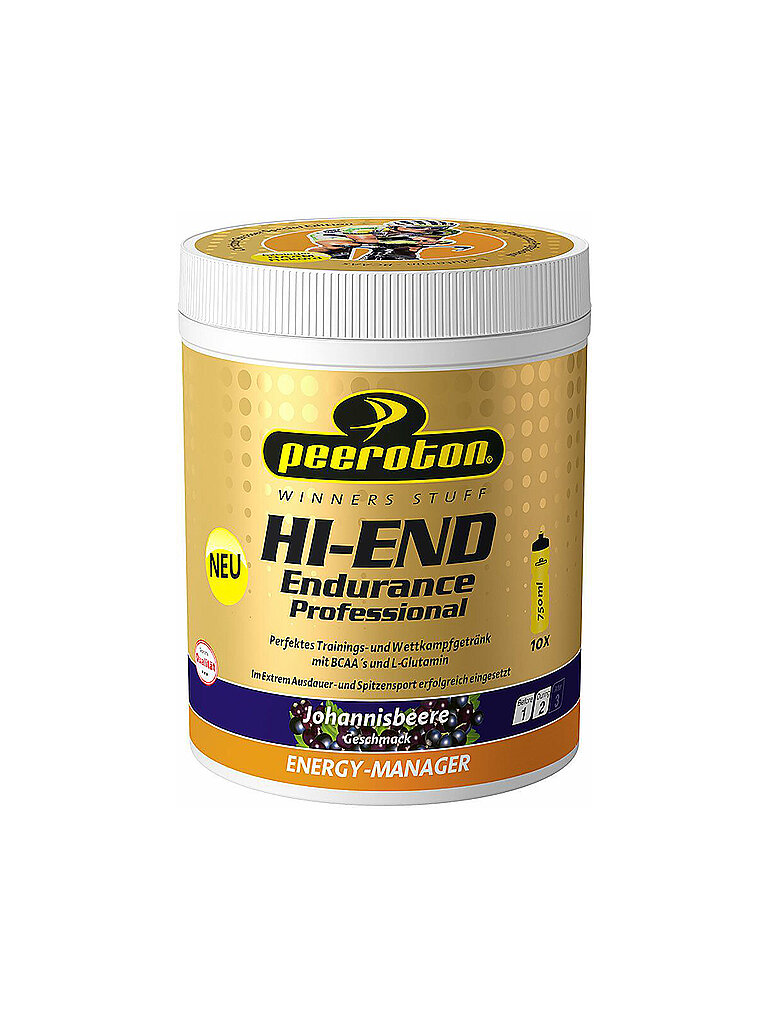HI-END Boisson Énergétique d'Endurance Professionnelle Cassis 600g Christoph Strasser multicolore