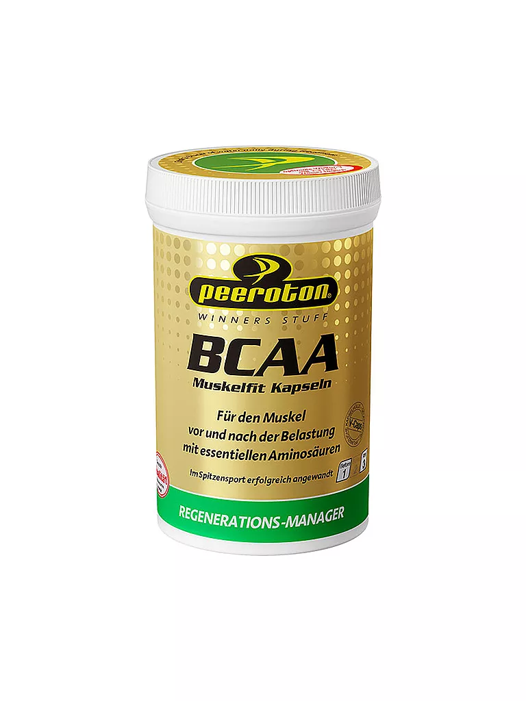 PEEROTON | BCAA - Muskelfit 190 Kapseln Acides aminés essentiels | Multicolore