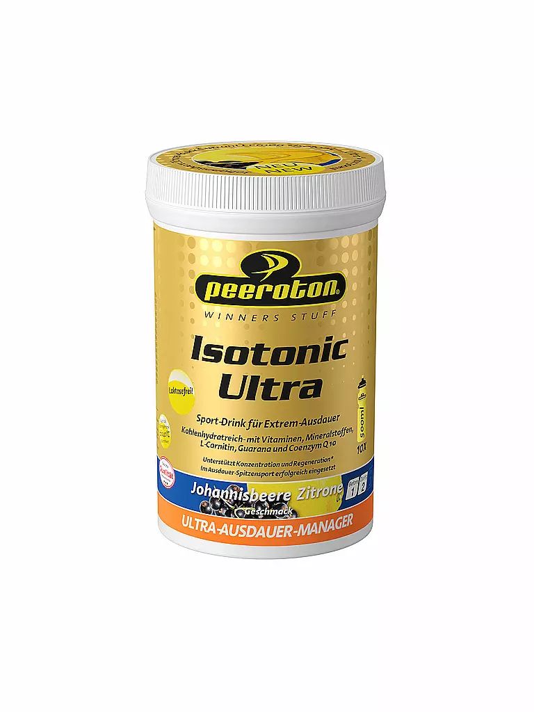 PEEROTON | Boisson isotonique en poudre cassis/citron 300g | Multicolore