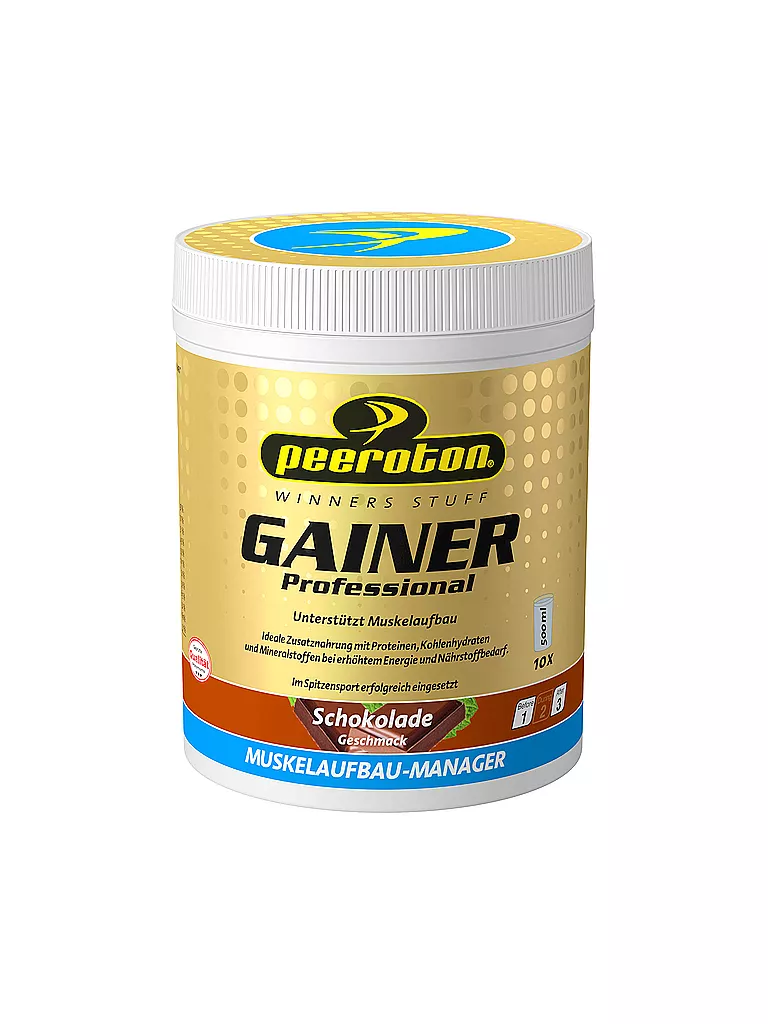 PEEROTON | GAINER Professional myprotein Shake Schokolade 600g | Multicolore