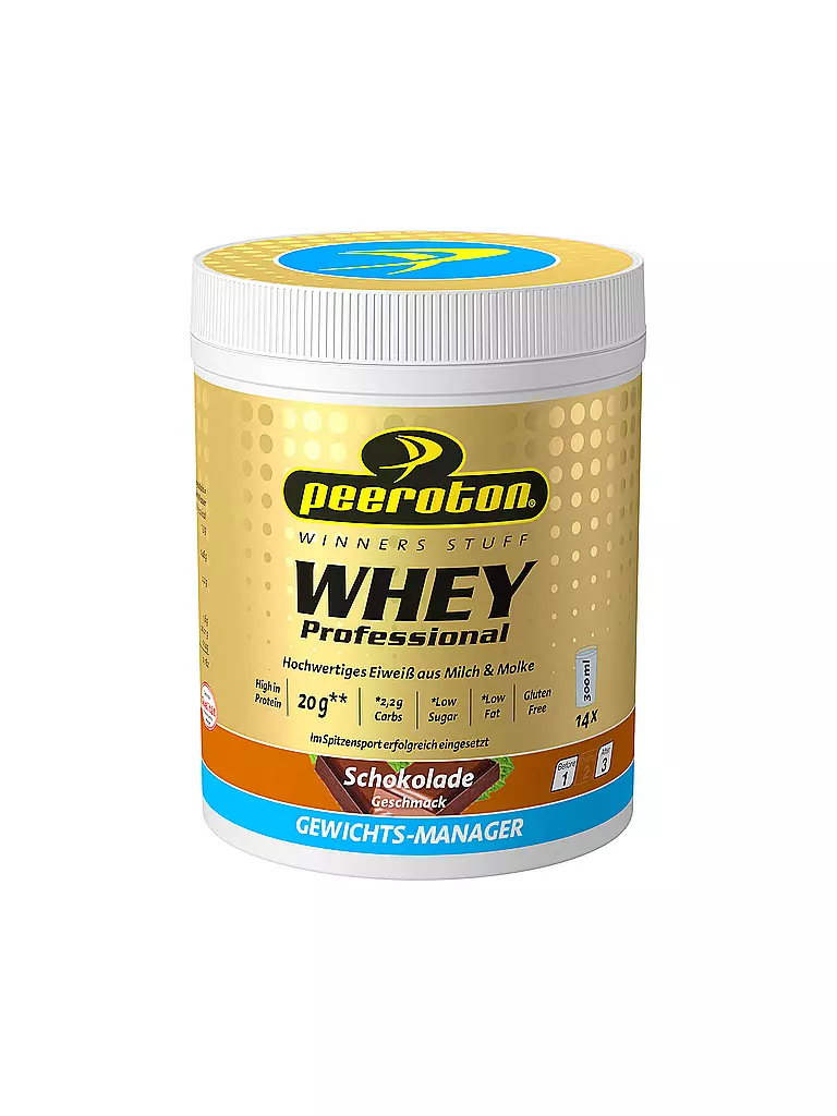 PEEROTON | Poudre de protéine WHEY Professional Shake Chocolat 350g | Multicolore