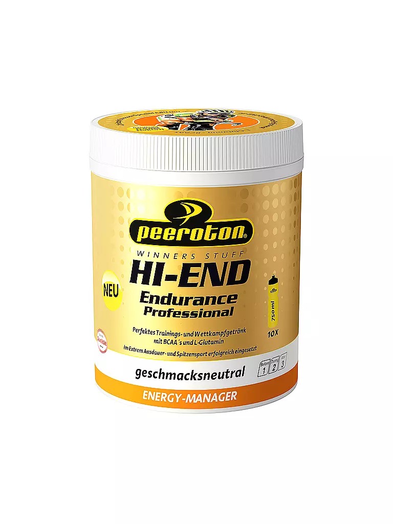PEEROTON | Poudre pour boisson HI-END Endurance Energy Drink Professional 600g | Multicolore