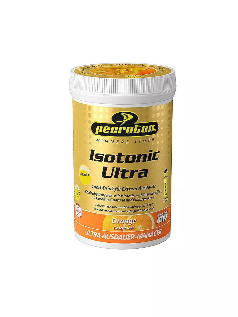 PEEROTON | Poudre pour boisson isotonique Orange 300g | Multicolore