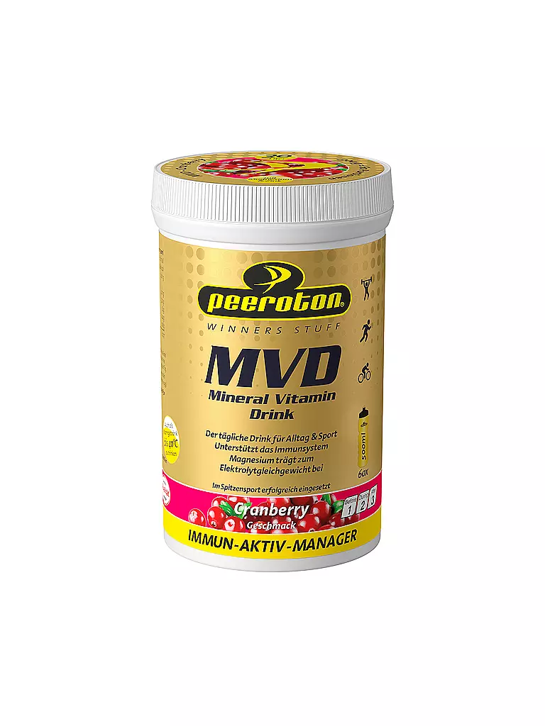 PEEROTON | Poudre pour boisson MVD Cranberry 300g | Multicolore