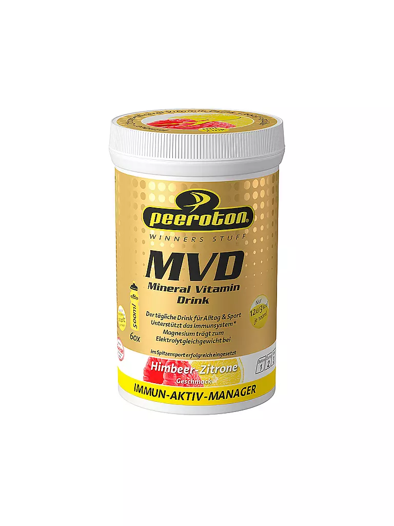 PEEROTON | Poudre pour boisson MVD framboise-citron 300g | Multicolore