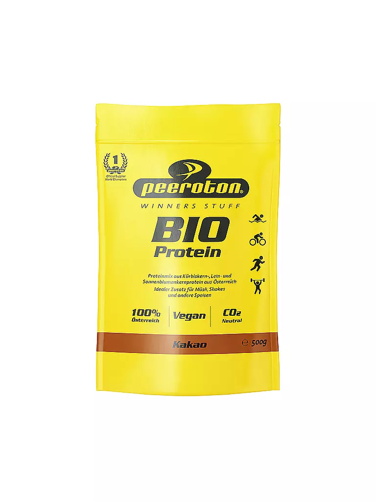 PEEROTON | Protéine en poudre bio 500g Cacao | Multicolore