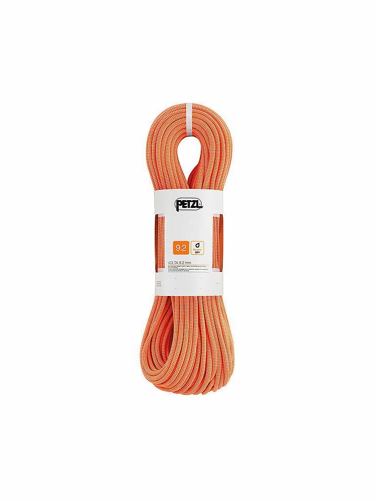 Corde d'escalade Volta 9.2mm orange 50M